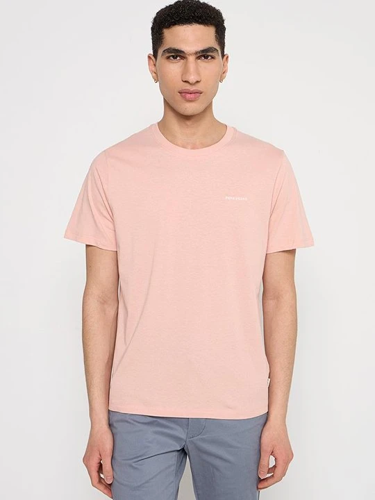 Zdjęcie produktu T-shirt basic Pepe Jeans jasnoróżowy