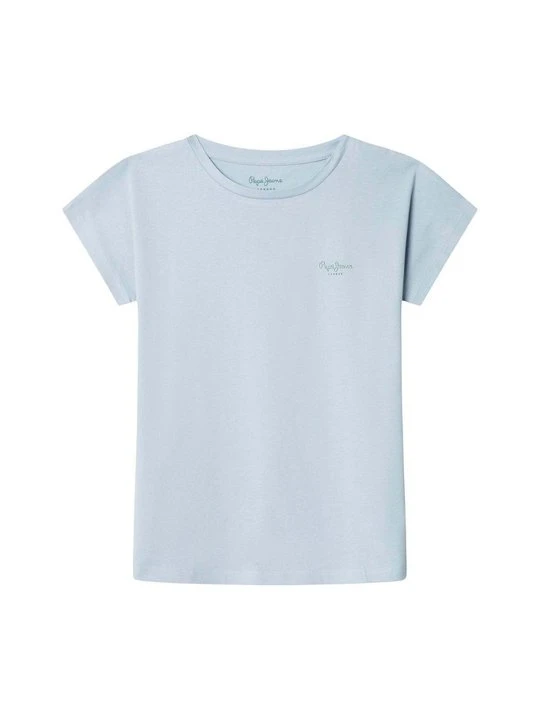 Zdjęcie produktu T-shirt basic Pepe Jeans jasnoniebieski denim