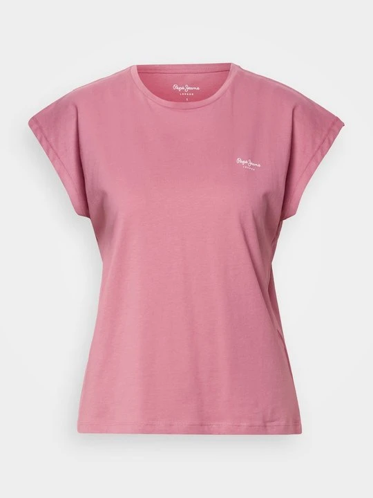 Zdjęcie produktu T-shirt basic Pepe Jeans różowy