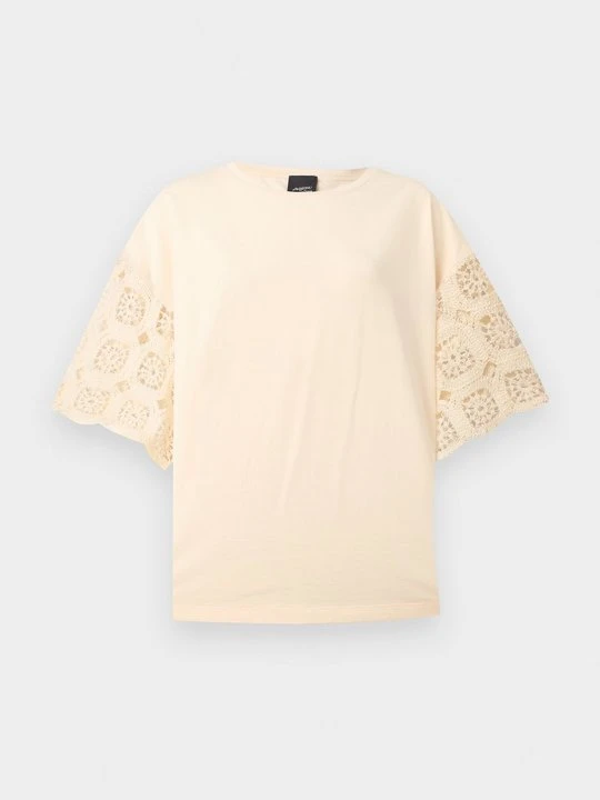 Zdjęcie produktu T-shirt basic Persona by Marina Rinaldi mleczny
