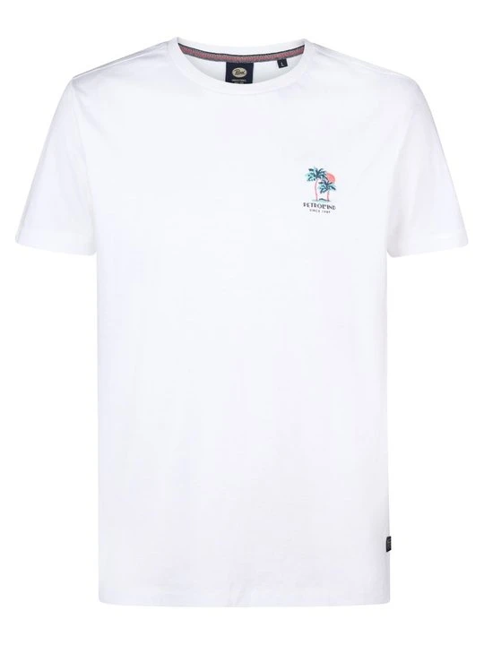 Zdjęcie produktu T-shirt basic Petrol Industries biały