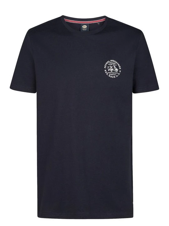Zdjęcie produktu T-shirt basic Petrol Industries niebieski