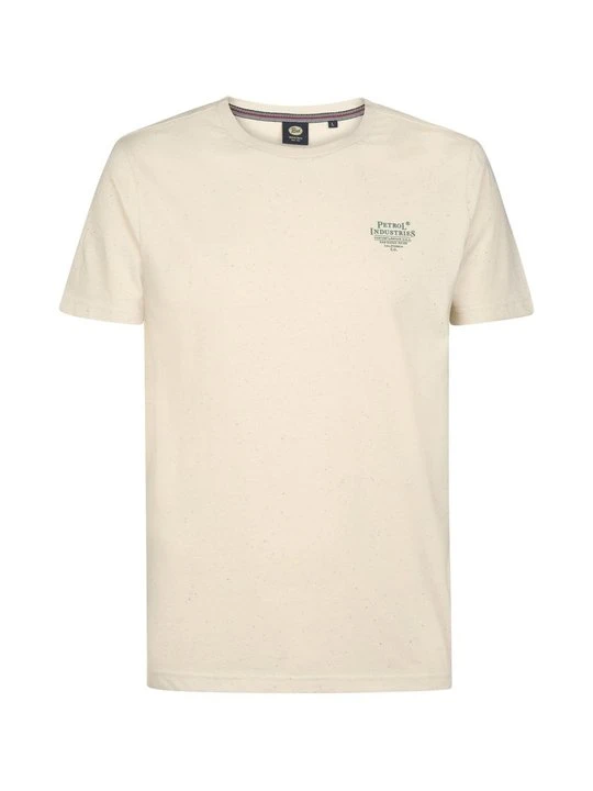 Zdjęcie produktu T-shirt basic Petrol Industries mleczny