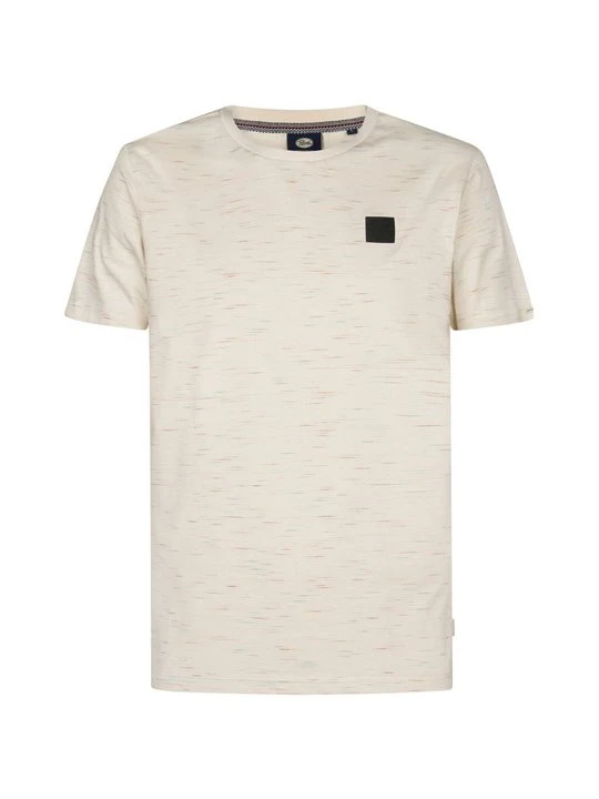 Zdjęcie produktu T-shirt basic Petrol Industries mleczny