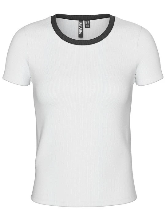 Zdjęcie produktu T-shirt basic Pieces biały