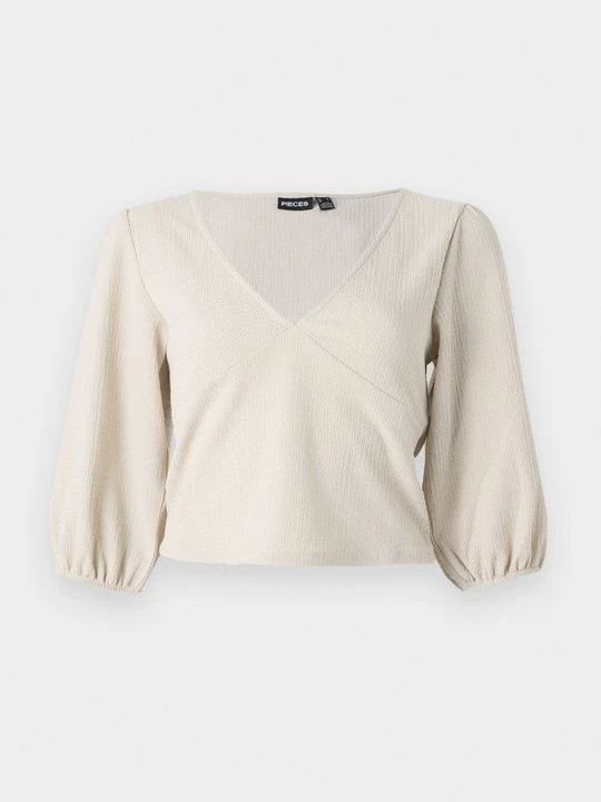 Zdjęcie produktu T-shirt basic Pieces mleczny