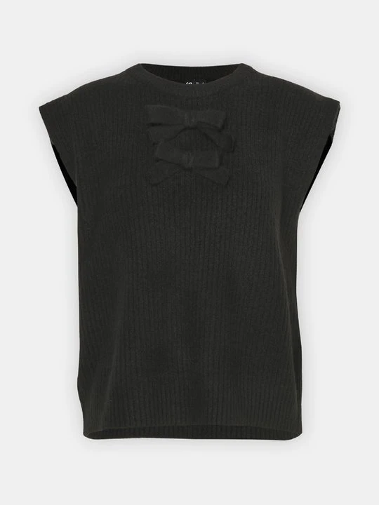 Zdjęcie produktu T-shirt basic Pieces czarny