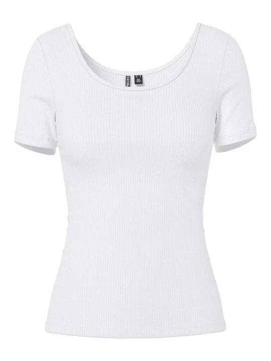 Zdjęcie produktu T-shirt basic Pieces biały
