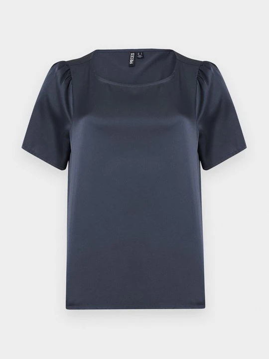 Zdjęcie produktu T-shirt basic Pieces granatowy