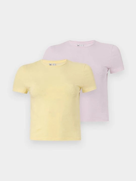 Zdjęcie produktu T-shirt basic Pieces różowy