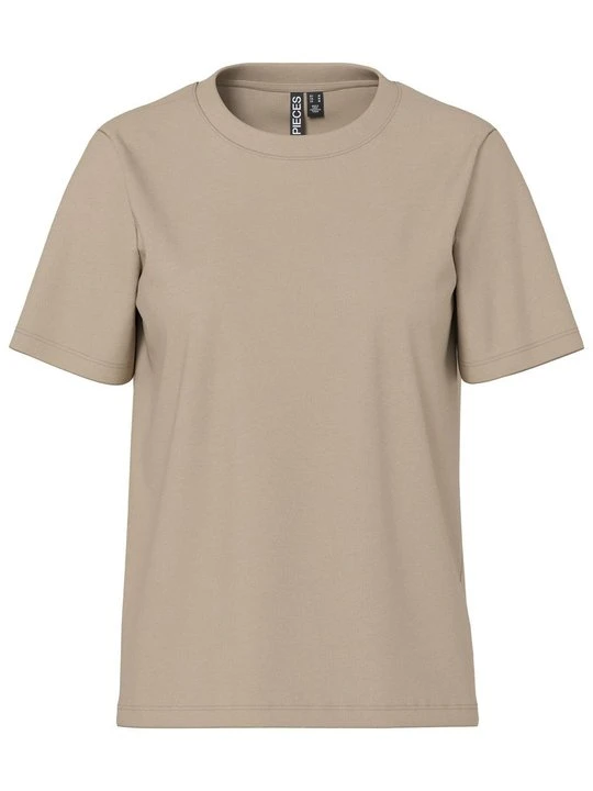 Zdjęcie produktu T-shirt basic Pieces beżowy