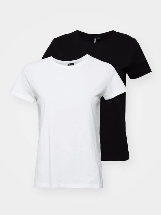 Zdjęcie produktu T-shirt basic Pieces biały