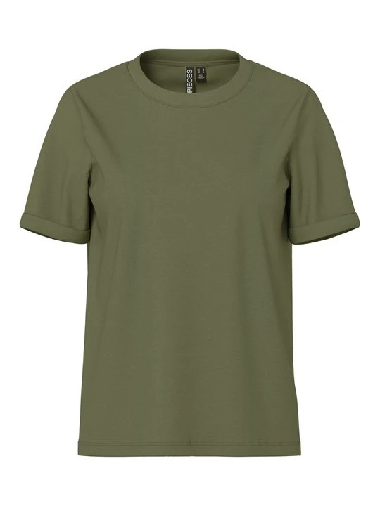 Zdjęcie produktu T-shirt basic Pieces khaki