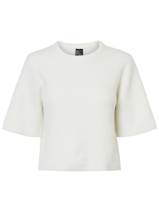 Zdjęcie produktu T-shirt basic Pieces mleczny