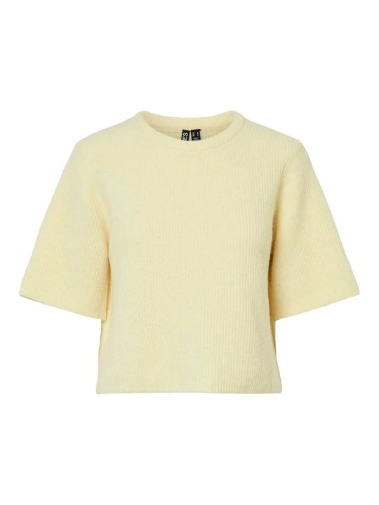 Zdjęcie produktu T-shirt basic Pieces żółty