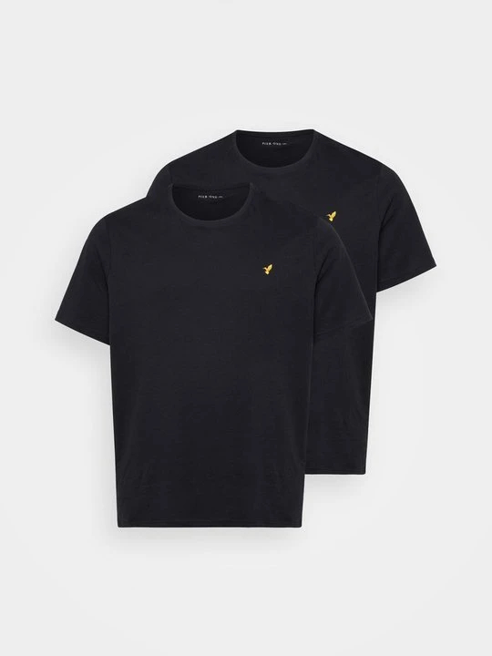 Zdjęcie produktu T-shirt basic Pier One czarny