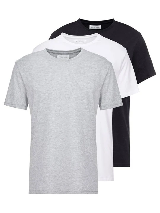 Zdjęcie produktu T-shirt basic Pier One biały