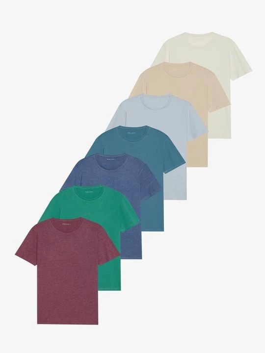 Zdjęcie produktu T-shirt basic Pier One niebieski
