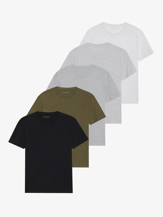 Zdjęcie produktu T-shirt basic Pier One czarny