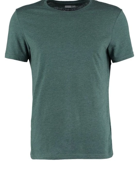 Zdjęcie produktu T-shirt basic Pier One zielony melanż