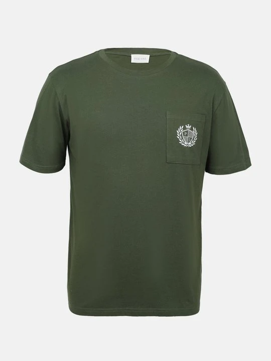 Zdjęcie produktu T-shirt basic Pier One By Zalando oliwkowy