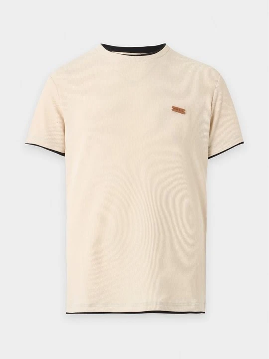 Zdjęcie produktu T-shirt basic Pier One By Zalando piaskowy