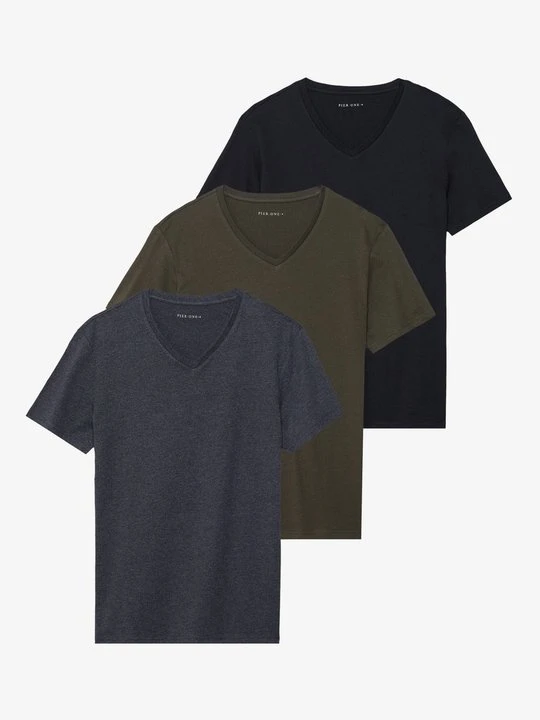 Zdjęcie produktu T-shirt basic Pier One By Zalando ciemnoszary