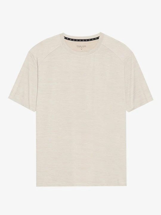Zdjęcie produktu T-shirt basic Pier One Sport By Zalando beżowy melanż