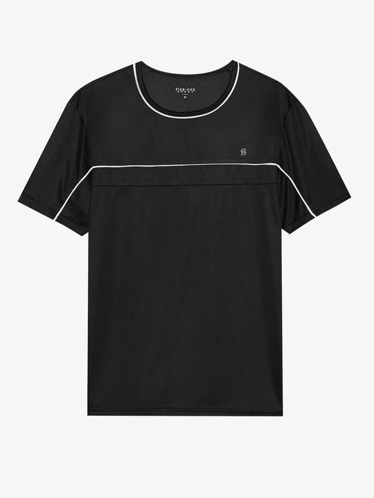 Zdjęcie produktu T-shirt basic Pier One Sport By Zalando czarny