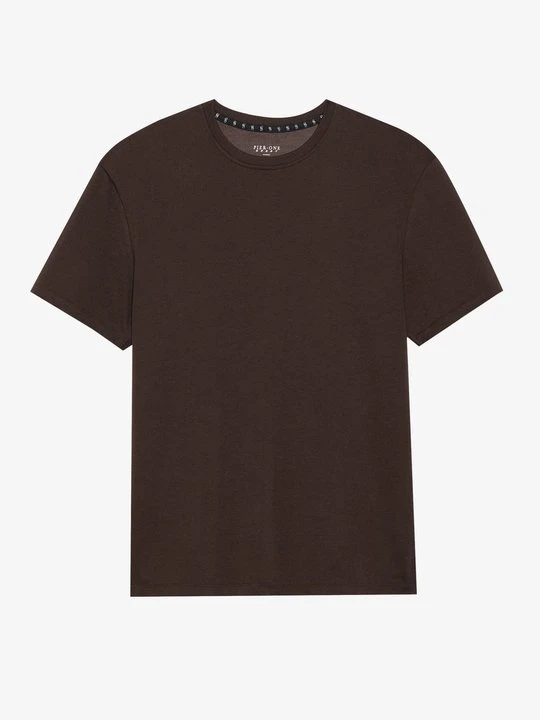 Zdjęcie produktu T-shirt basic Pier One brązowy