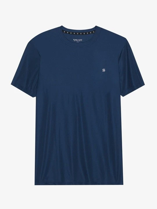 Zdjęcie produktu T-shirt basic Pier One Sport By Zalando granatowy
