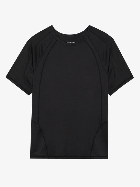 Zdjęcie produktu T-shirt basic Pier One Sport By Zalando czarny