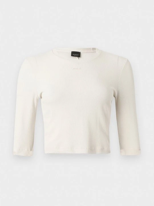 Zdjęcie produktu T-shirt basic Pinko beżowy