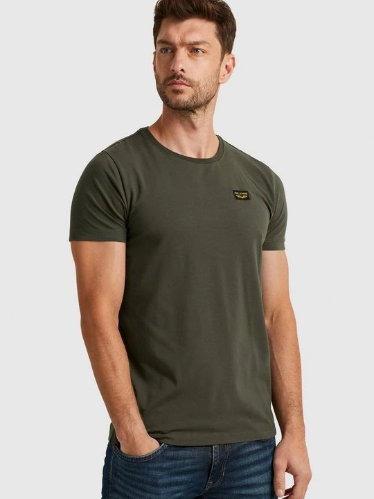 Zdjęcie produktu T-shirt basic PME Legend ciemnozielony