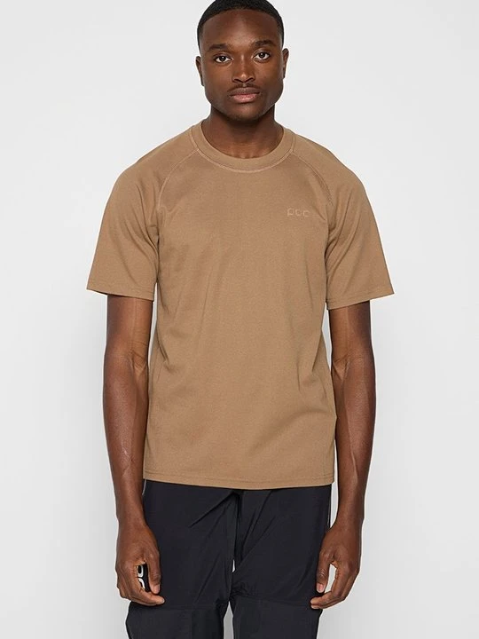 Zdjęcie produktu T-shirt basic POC jasny brąz