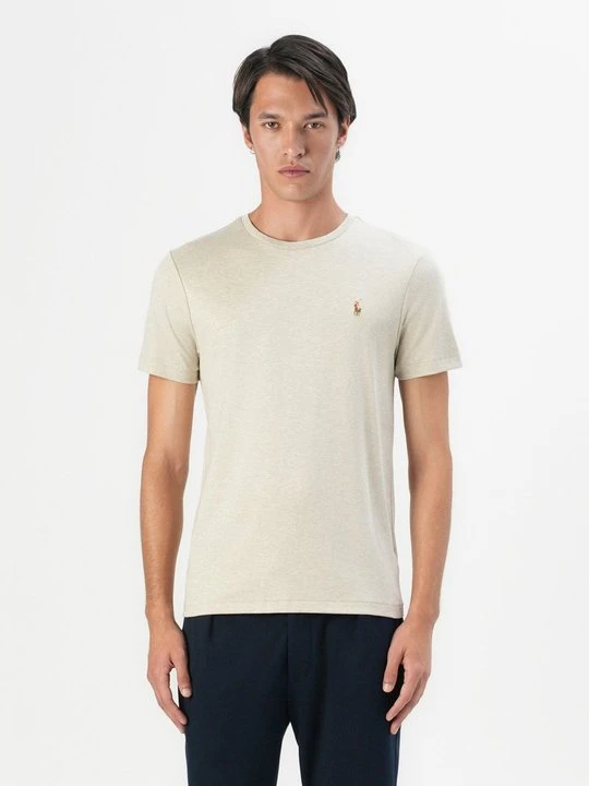Zdjęcie produktu T-shirt basic Polo Ralph Lauren beżowy