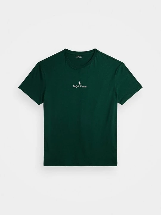 Zdjęcie produktu T-shirt basic Polo Ralph Lauren ciemnozielony