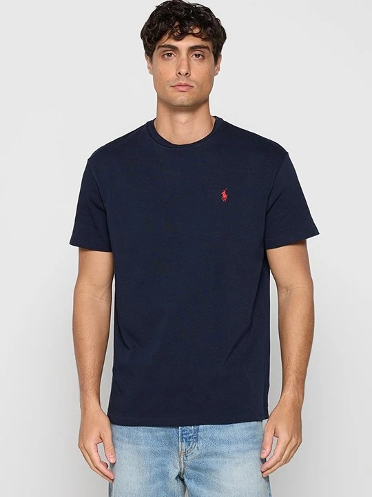 Zdjęcie produktu T-shirt basic Polo Ralph Lauren granatowy