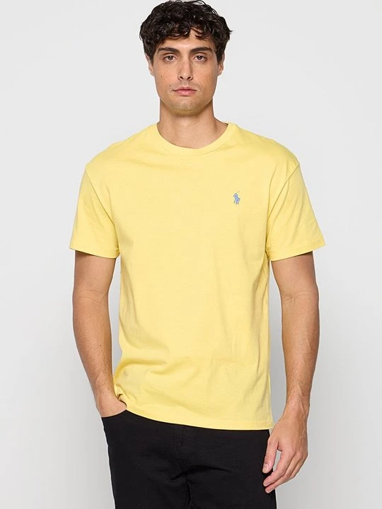 Zdjęcie produktu T-shirt basic Polo Ralph Lauren żółty
