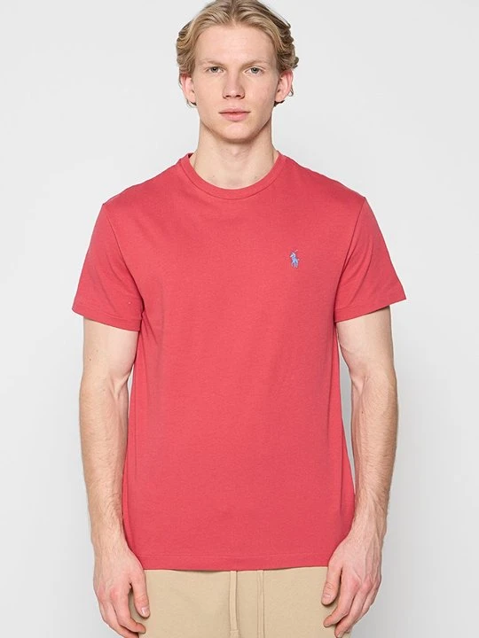 Zdjęcie produktu T-shirt basic Polo Ralph Lauren czerwony