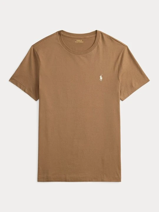 Zdjęcie produktu T-shirt basic Polo Ralph Lauren brązowy