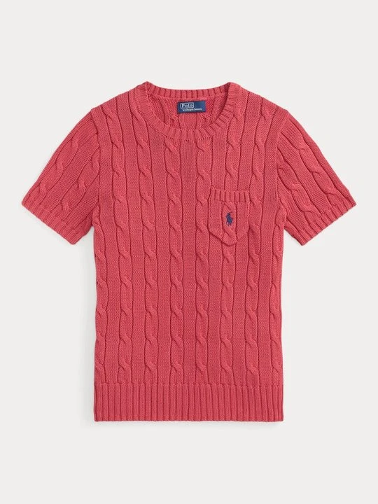 Zdjęcie produktu T-shirt basic Polo Ralph Lauren czerwony