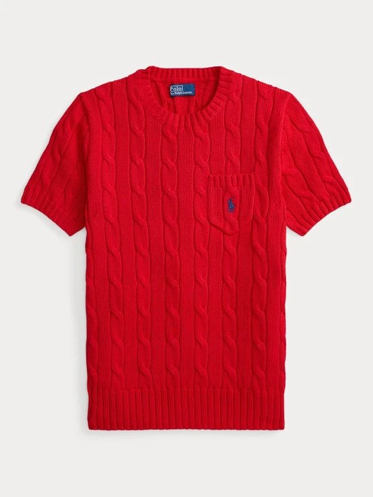Zdjęcie produktu T-shirt basic Polo Ralph Lauren czerwony