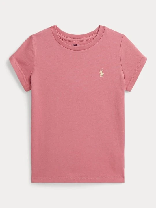 Zdjęcie produktu T-shirt basic Polo Ralph Lauren jasnoczerwony