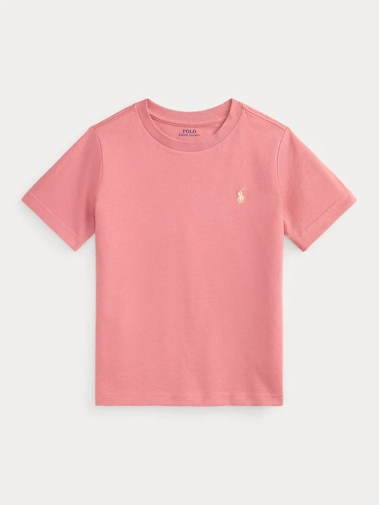 Zdjęcie produktu T-shirt basic Polo Ralph Lauren jasnoczerwony