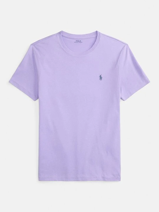 Zdjęcie produktu T-shirt basic Polo Ralph Lauren liliowy