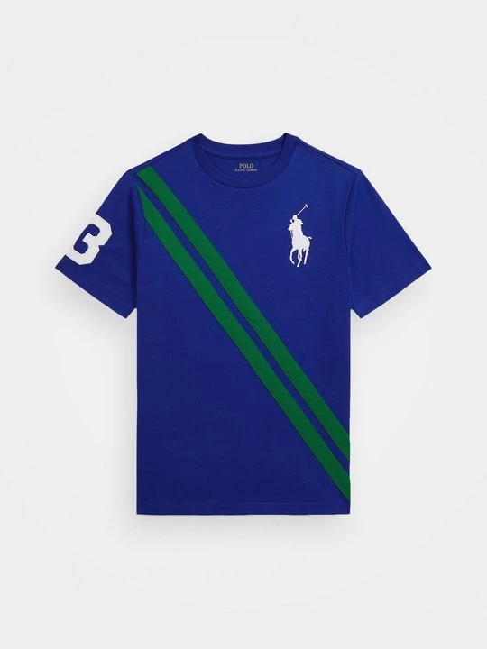 Zdjęcie produktu T-shirt basic Polo Ralph Lauren niebieski