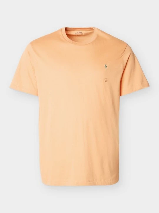Zdjęcie produktu T-shirt basic Polo Ralph Lauren pomarańczowy