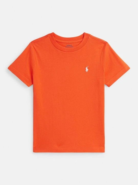Zdjęcie produktu T-shirt basic Polo Ralph Lauren pomarańczowy