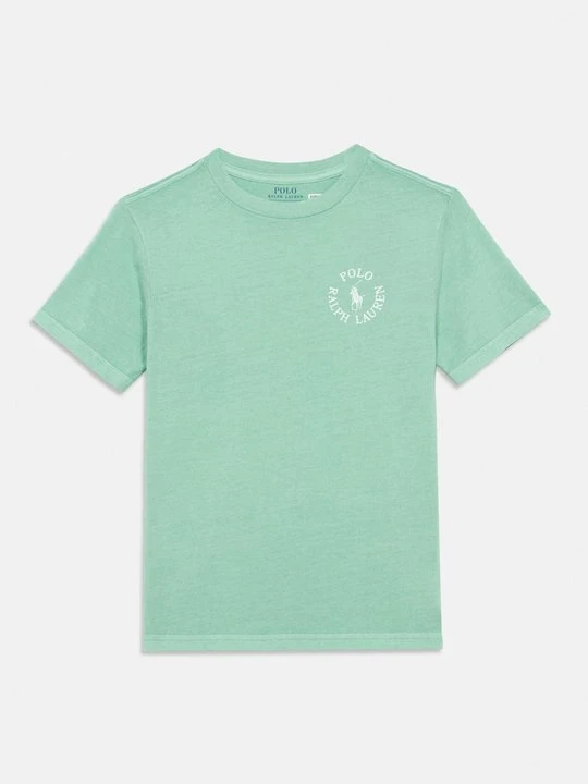 Zdjęcie produktu T-shirt basic Polo Ralph Lauren zielony melanż